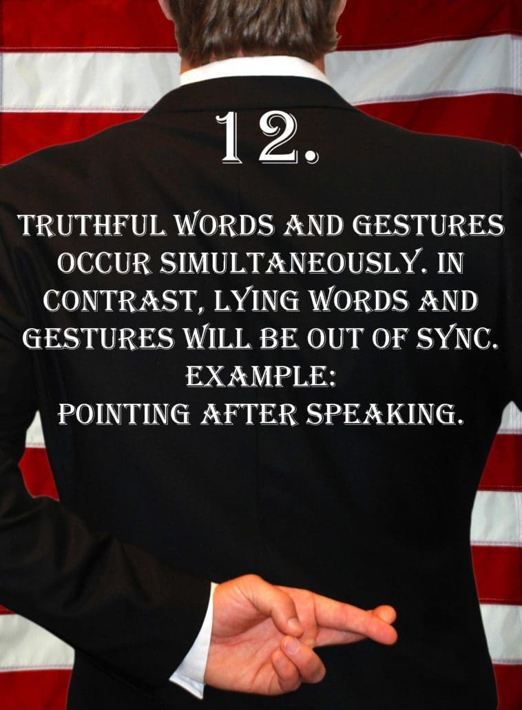 Deception Tip 12 - How To Detect Deception - A Guide To Deception