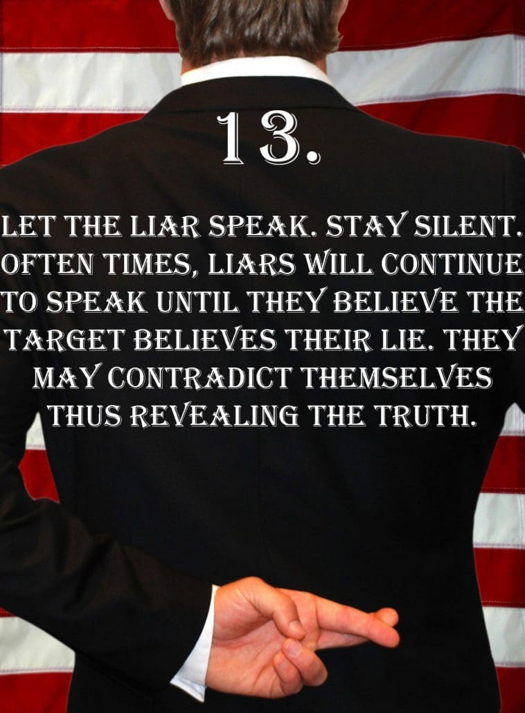 Deception Tip 13 - How To Detect Deception - A Guide To Deception