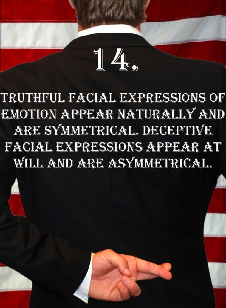 Deception Tip 14 - How To Detect Deception - A Guide To Deception