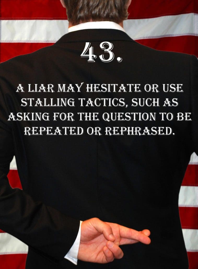 Deception Tip 43 - How To Detect Deception - A Guide To Deception