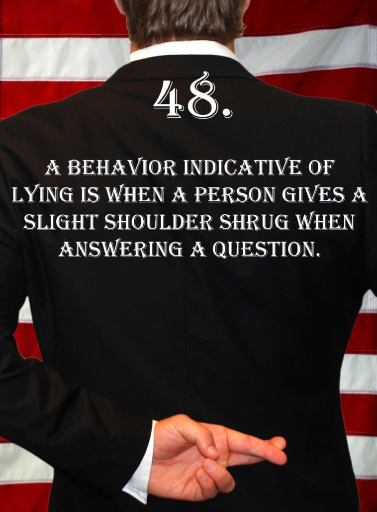 Deception Tip 48 - How To Detect Deception - A Guide To Deception