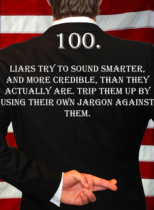Deception Tip 100 - How To Detect Deception - A Guide To Deception - Author Spencer Coffman