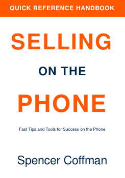Selling On The Phone Quick Reference Handbook
